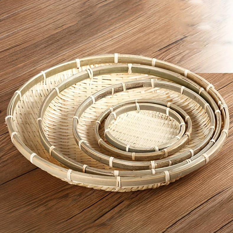 Handmade Bamboo Weaving Crafts Bamboo Sieve