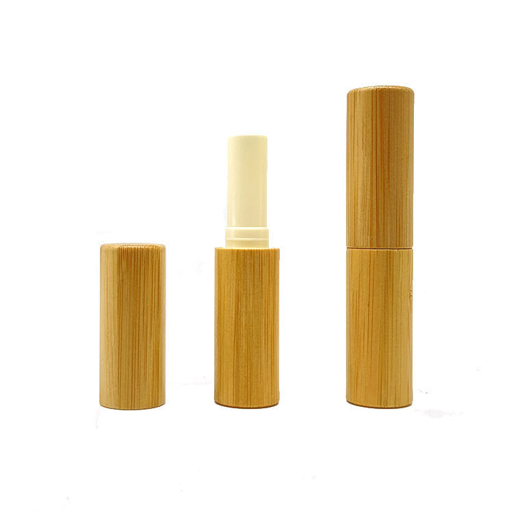 Bamboo Wooden Bamboo Lipstick Empty Tube